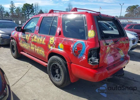 2004 Nissan Pathfinder Le Platinum from USA, damaged, VIN JN8DR09Y44W920639